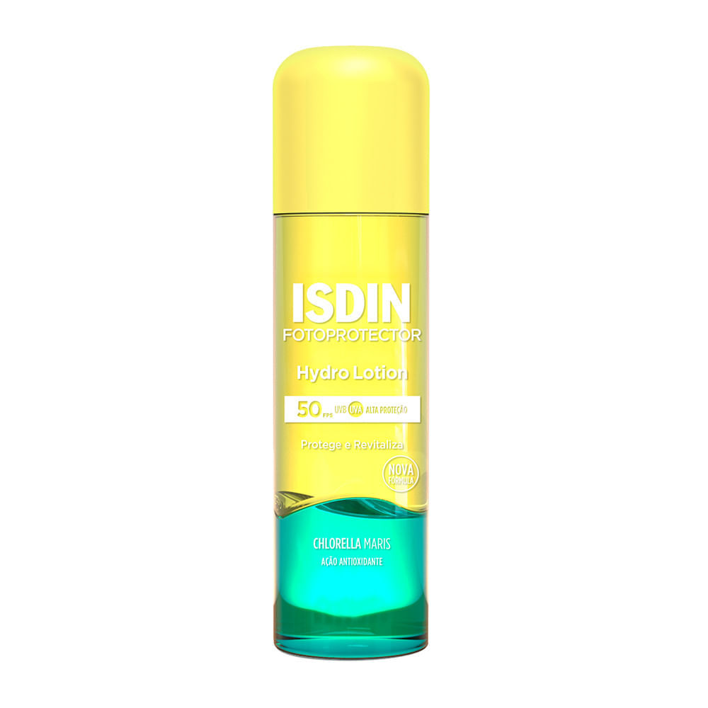 Protetor Solar Corporal Isdin HydroLotion FPS 50 com 200ml em Oferta na Shopee