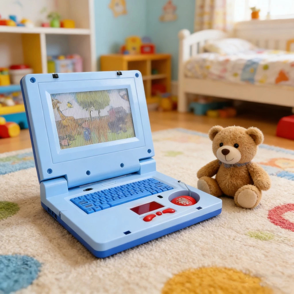 Notebook De Brinquedo Laptop Infantil Musical Com Luz Educativo Presentes para crianças princesas