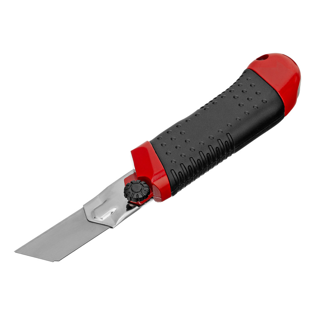 Estilete Reforçado Com Lâmina Retrátil 25mm Ponta Metal MTX