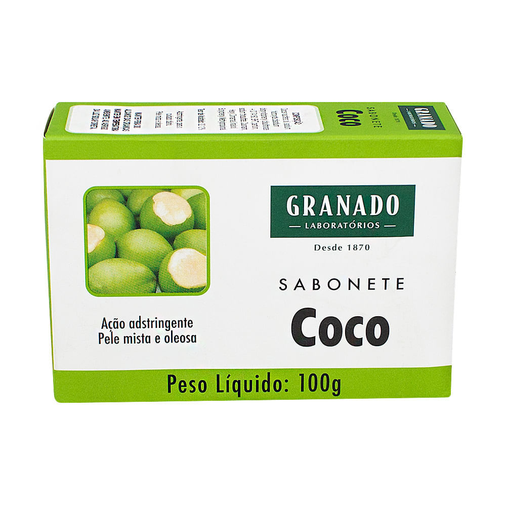 Sabonete Granado Coco com 100g em Oferta na Shopee