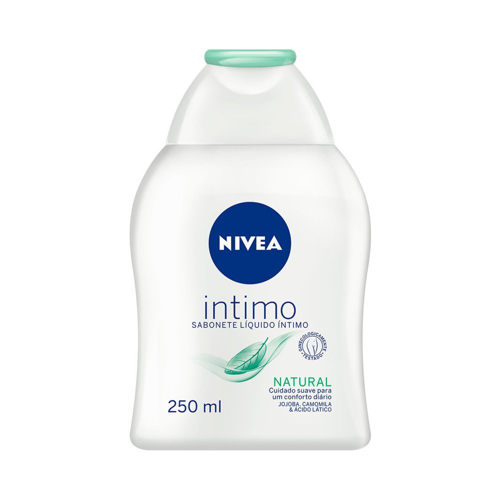 Sabonete Líquido Íntimo Nivea Natural 250ml em Oferta na Shopee