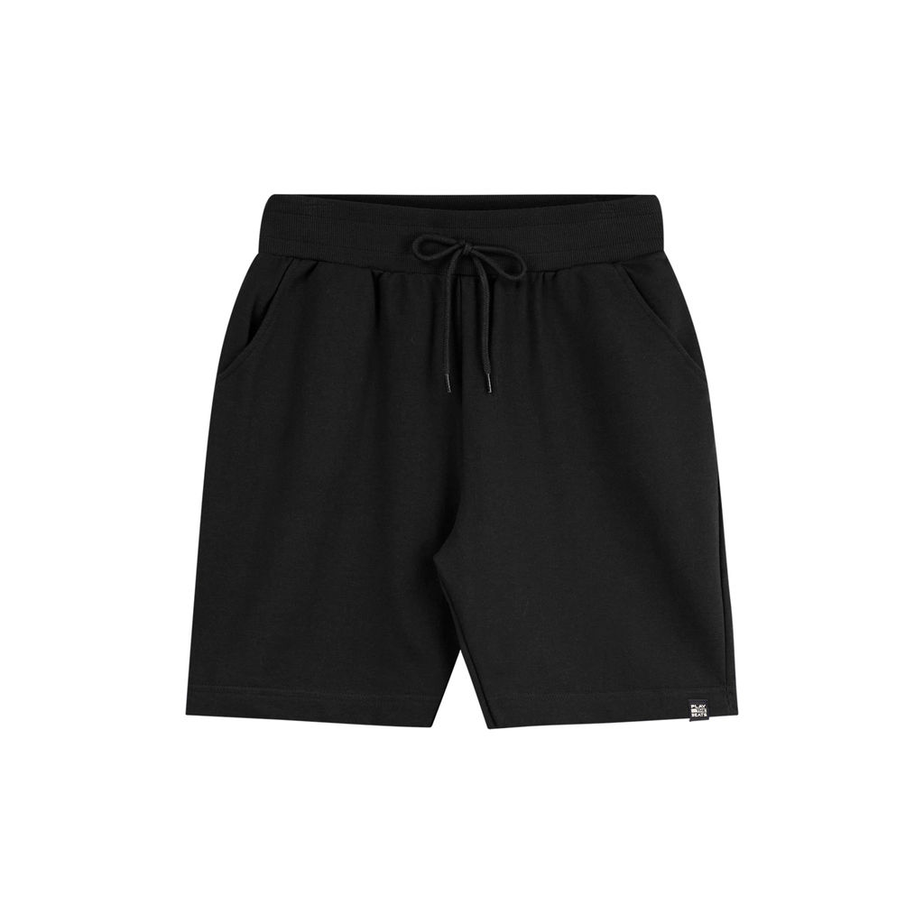 Bermuda Juvenil Menino Moletom Básica Beats Preto em Oferta na Shopee