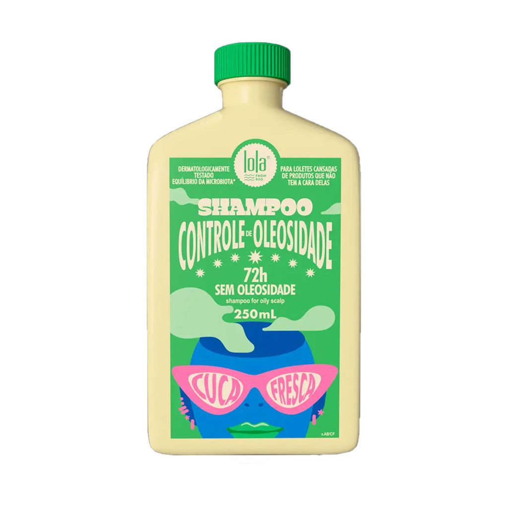 Shampoo Controle Oleosidade Lola Cosmetics Cuca Fresca 250ml em Oferta na Shopee