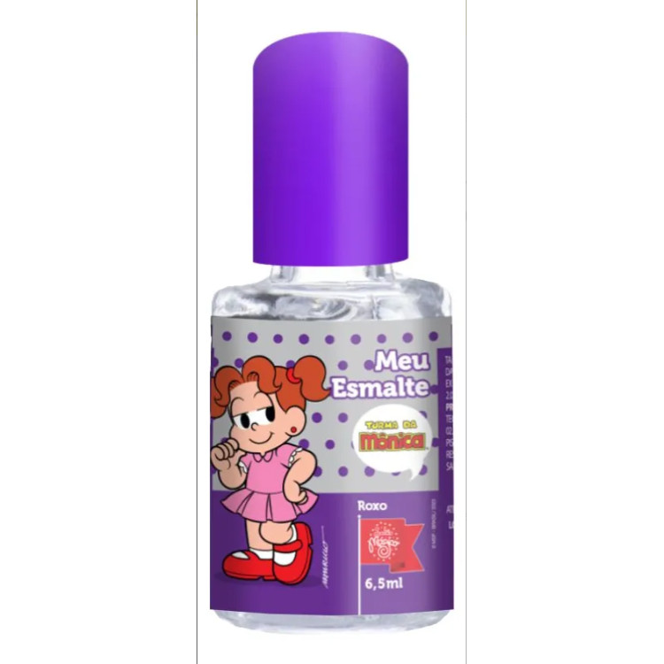 Esmalte Infantil com Brilho Labial Denise e Marina