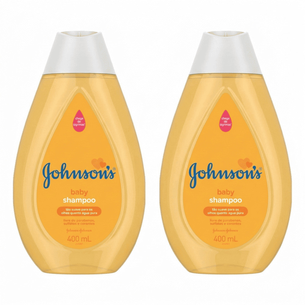 Kit 2 Shampoos Johnson & Johnson Baby Tradicional 400ml em Oferta na Shopee