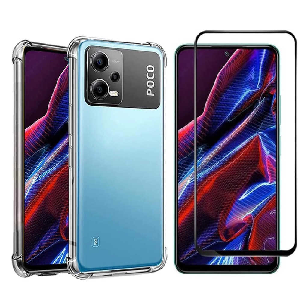 Película e Capa Capinha Xiaomi Redmi Note 12 5G/Poco X5