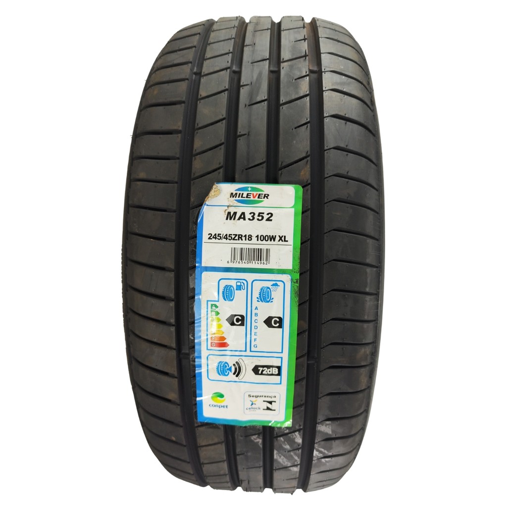 Pneu 245/45R18 Milever MA352 100W XL Aro 18 MALIBU AZERA CADENZA em Oferta na Shopee