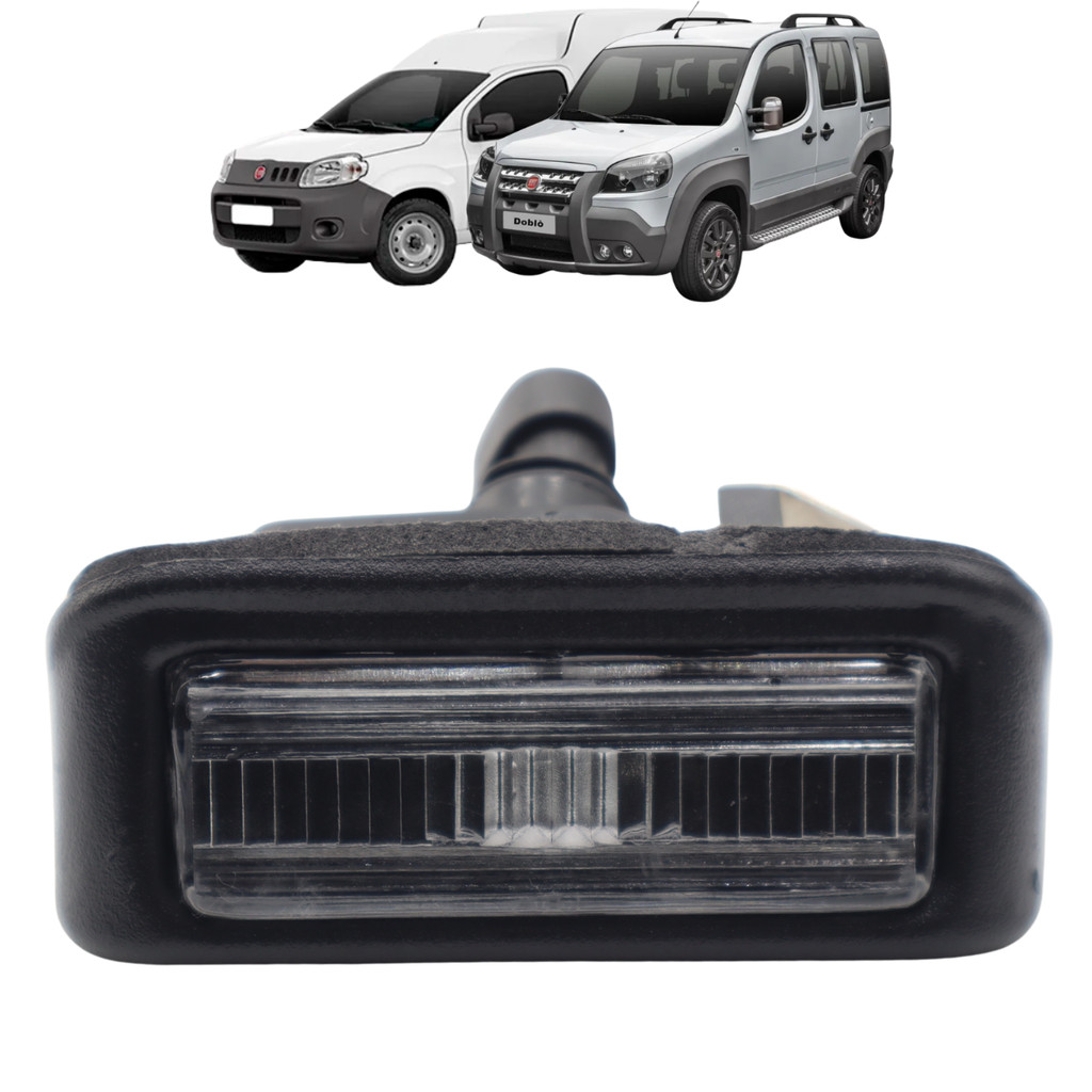 Lanterna Luz De Placa Doblo 2002 Até 2021 Fiorino 2013 Até 2021 Com Soquete
