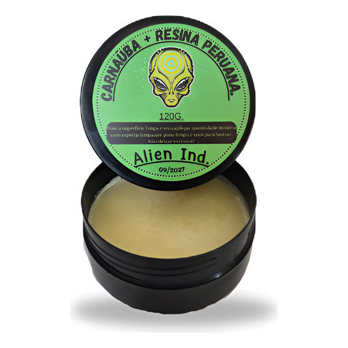 Cera Revitalizador Automotivo Alien Plástico Interno E Externo