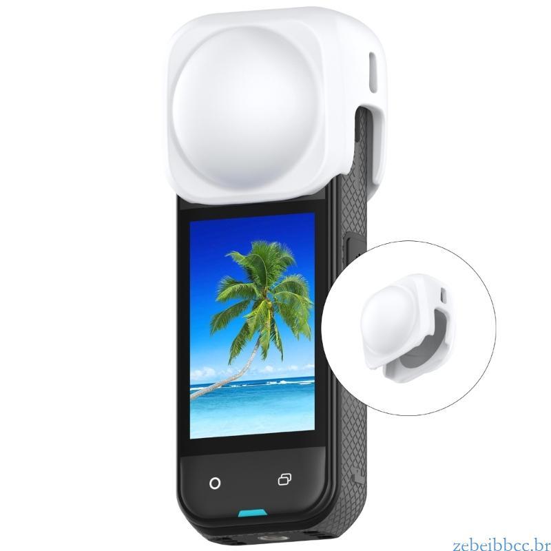 zebeibbcbr Lente Flexível À Prova Choque Para Câmeras X5 X4 Capa Silicone Poeira Aprimora Proteções