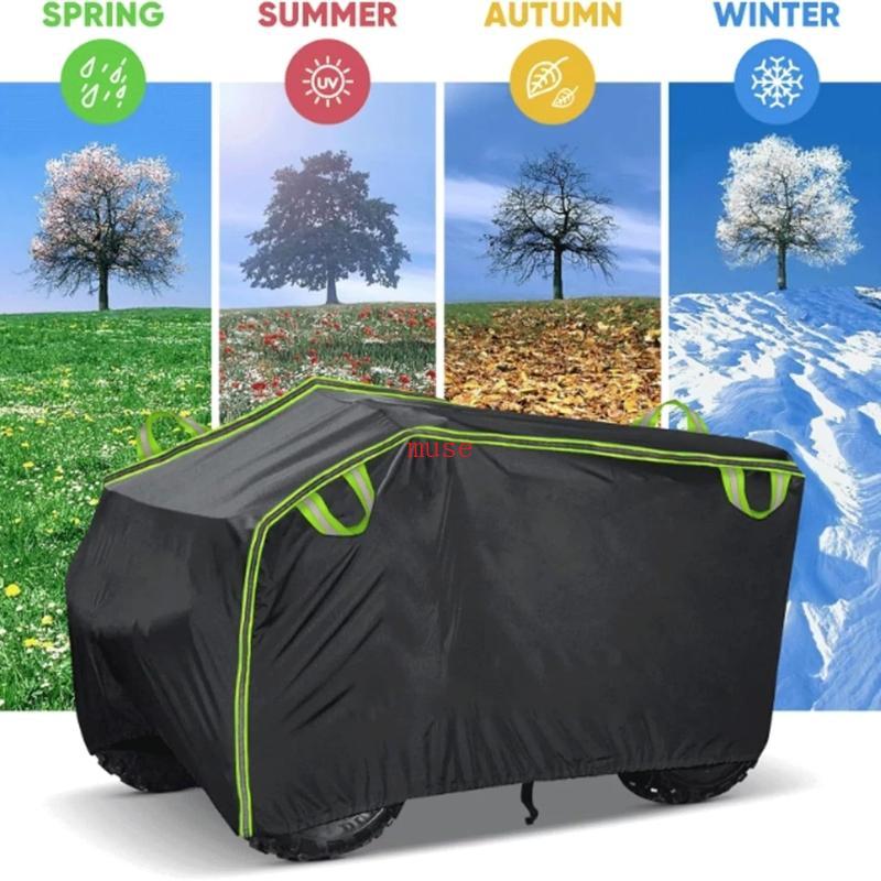 Capa Impermeável Para ATV Trabalhada Tecido Oxford Poeira, E Proteção