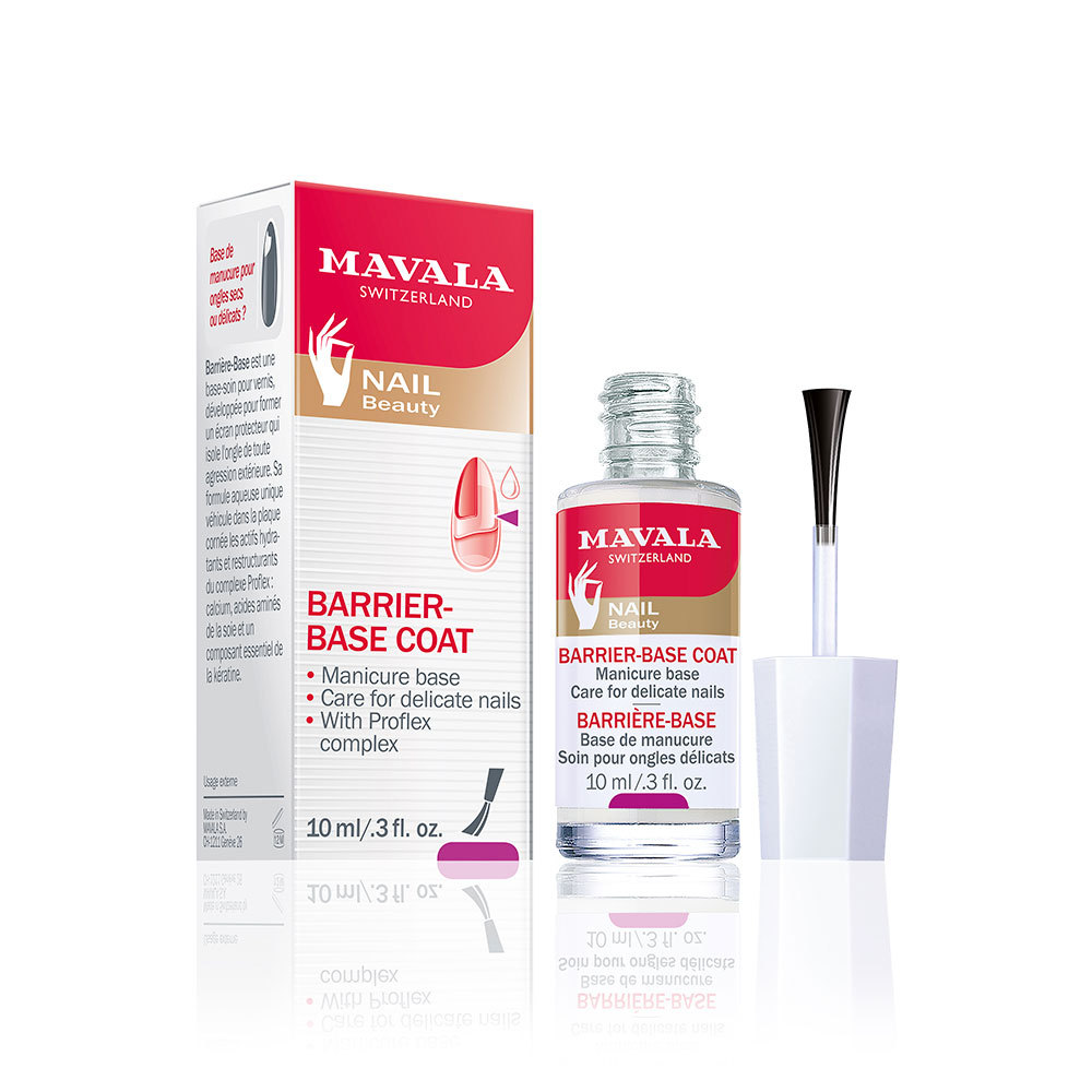 MAVALA BARRIER BASE COAT 10ML - BASE PROTETORA PARA UNHAS SENSIVEIS
