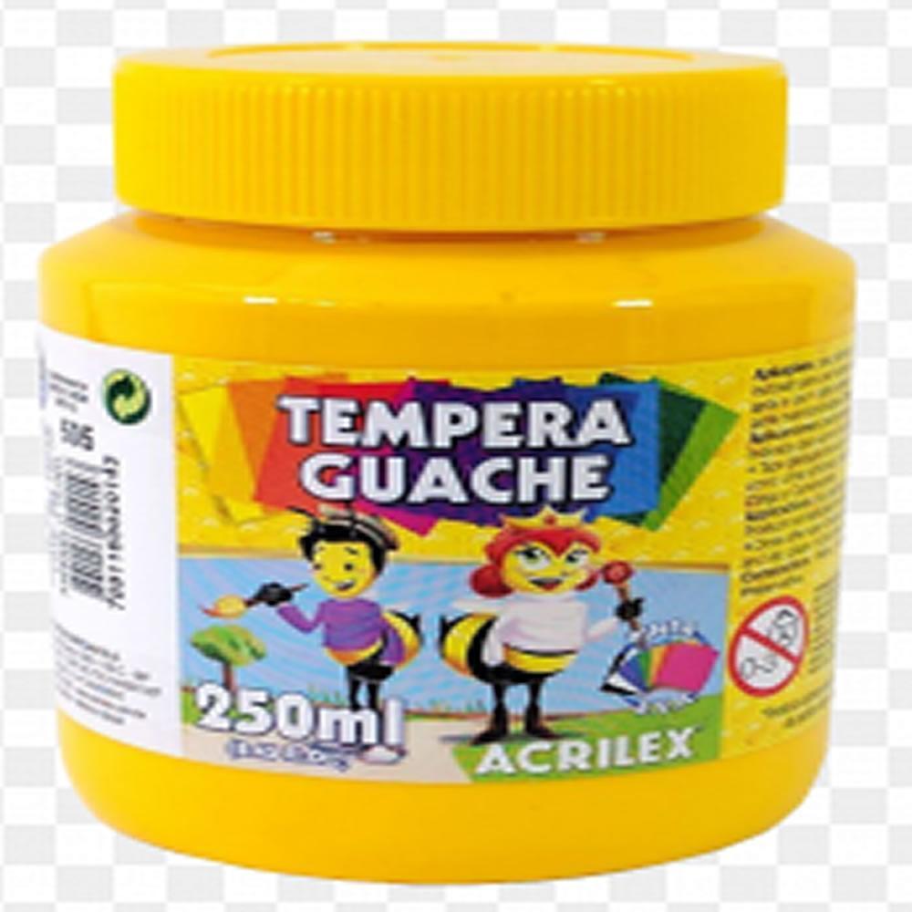 TINTA GUACHE 250ML AMARELO OURO 505 ACRILEX UN - 02025505 em Oferta na Shopee