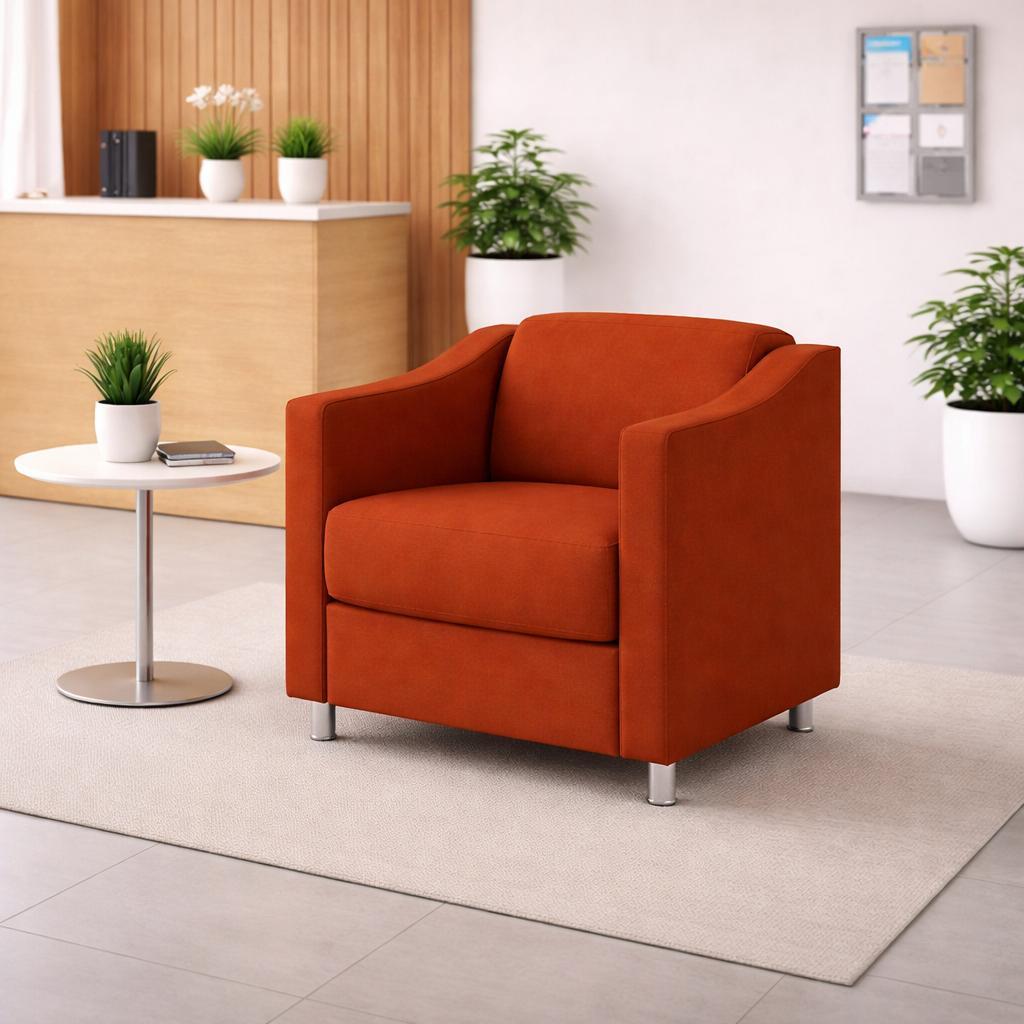 Poltrona Decorativa Tilla Reforçada Sala – Balaqui Decor