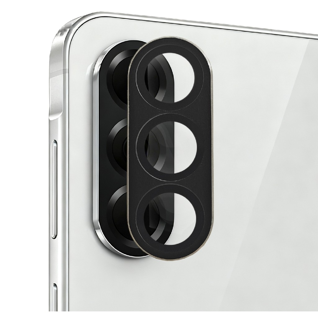Película De Câmera Lente Traseira Ar De Metal Compatível Com Samsung A07 A17 A26 A36 A56 De Vidro