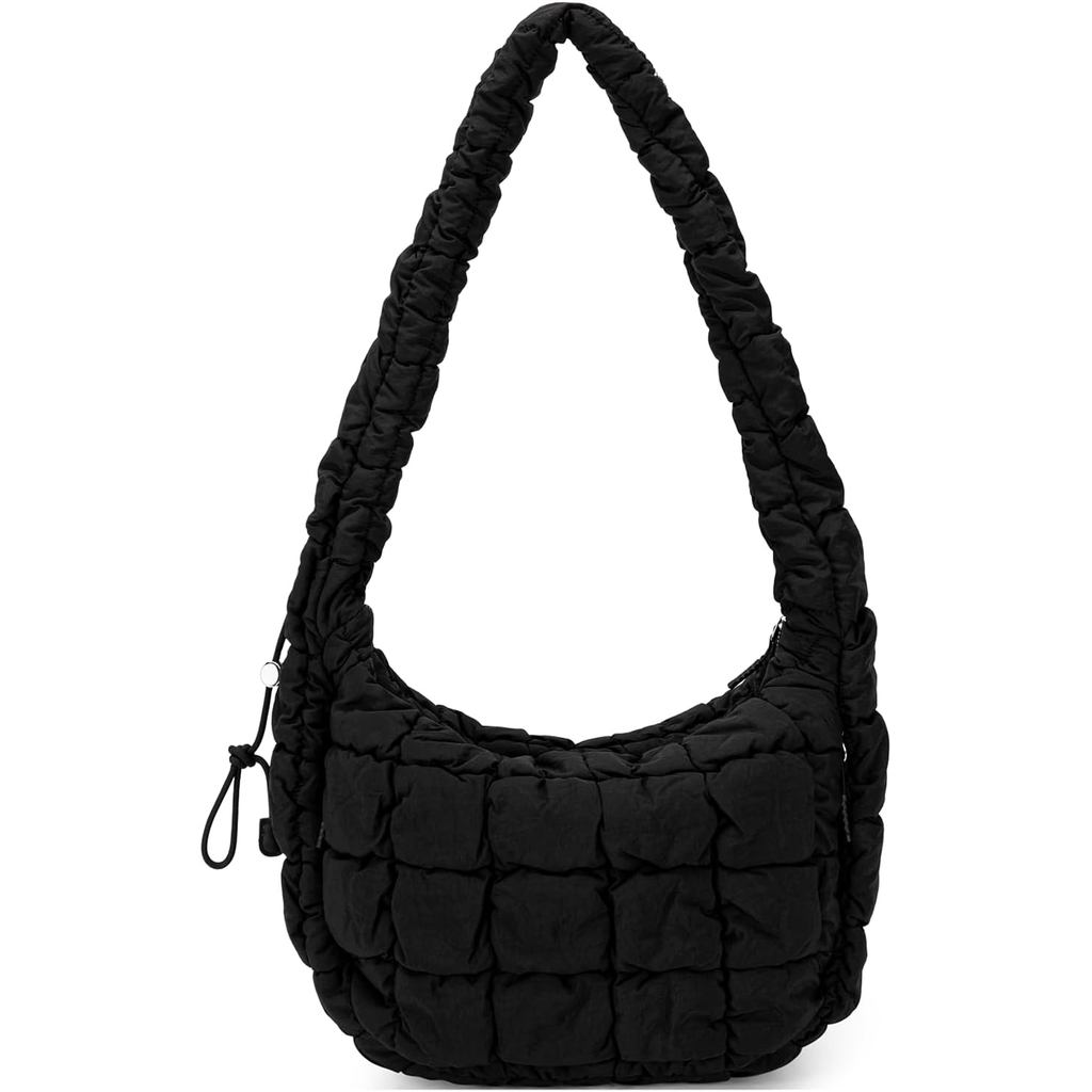 Bolsa Tote Puffer CLUCI para Mulheres, Grande e Leve, Acolchoada, Bolsa Transversal Macia, Bolsa de Ombro Estilo Hobo
