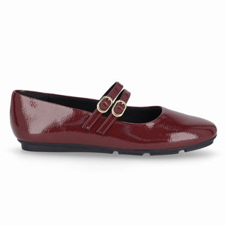 PICCADILLY MAXI - Sapatilha Boneca Michele Burgundy em Oferta na Shopee