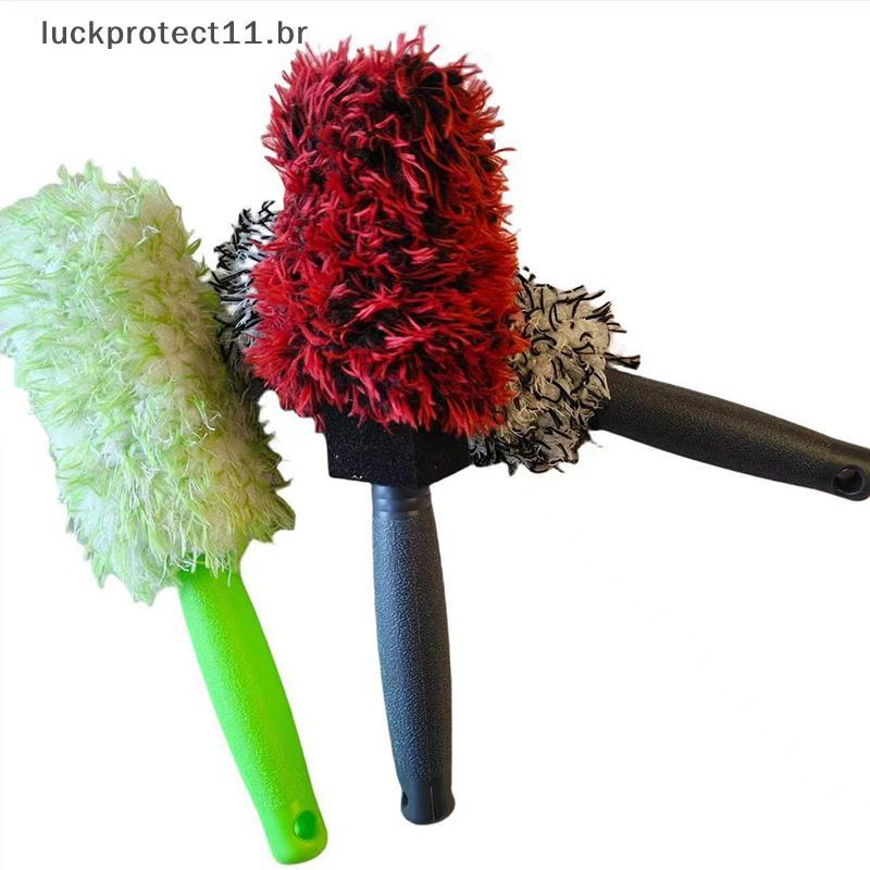 LTBR Escova De Limpeza De Carro Portátil De Pelúcia Pneu E Aro Acessórios De Cuidados Com O Ferramenta De Multifuncional