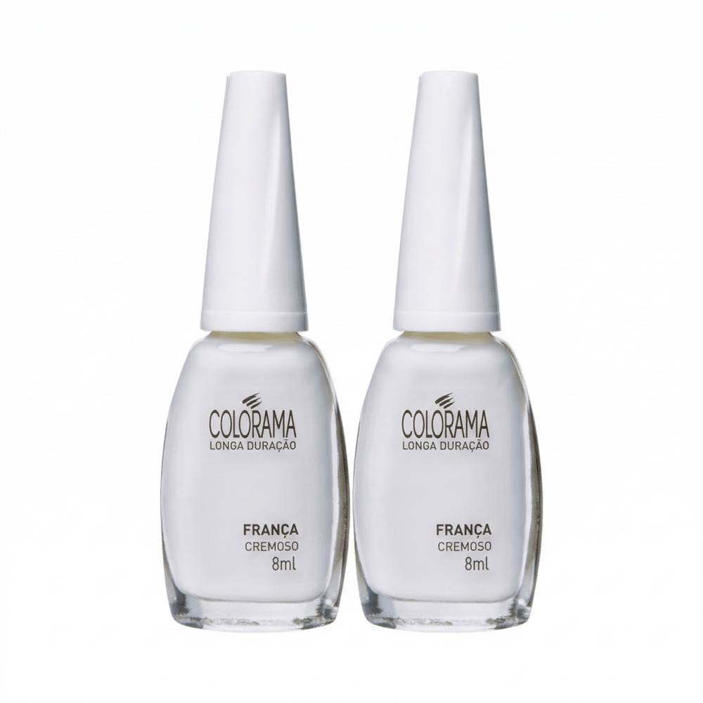 Kit 2 Esmaltes Colorama Cremoso França