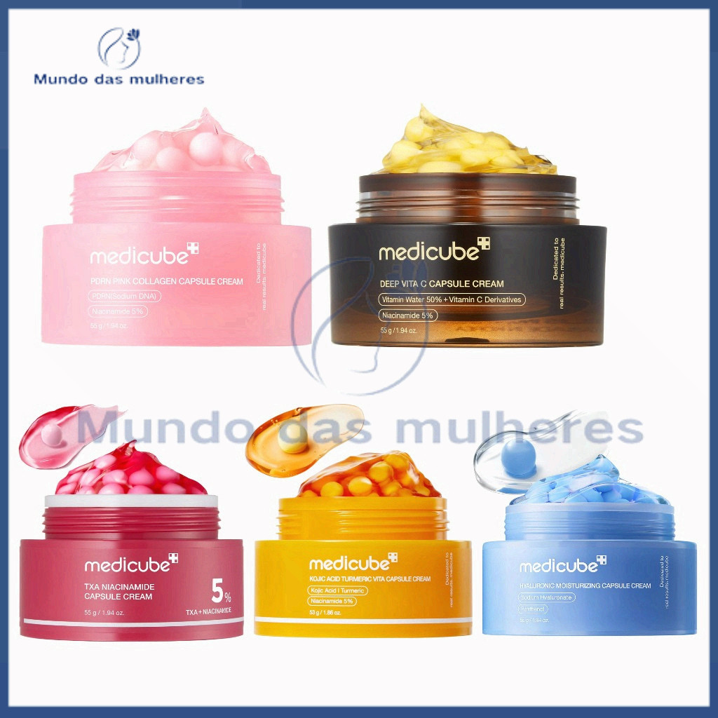 Medicube Capsule Cream pad 5types（Deep Vita C,PDRN Pink