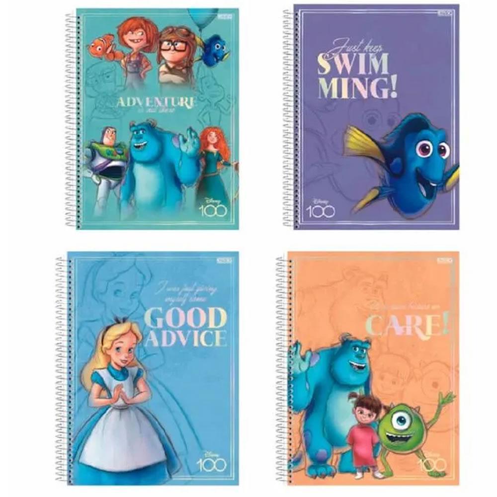 CADERNO DREAMWORKS- UNIV 1M CD B 80F - 10316 - UNITÁRIO E SORTIDO