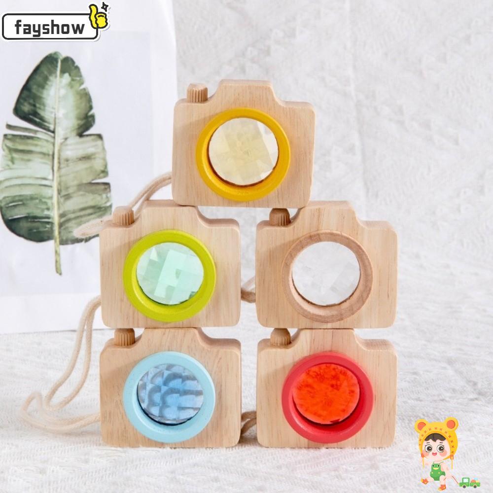 Brinquedo De Lente Prisma FAYSHOW , Caleidoscópio Colorido , Mini Câmera Com Efeito De Olho De Abelha Arco-Íris