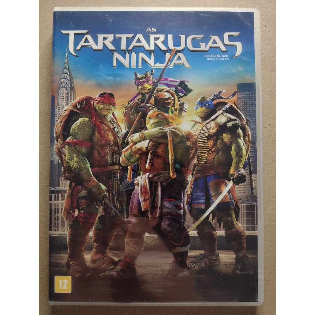 DVD Filme Tartarugas Ninja