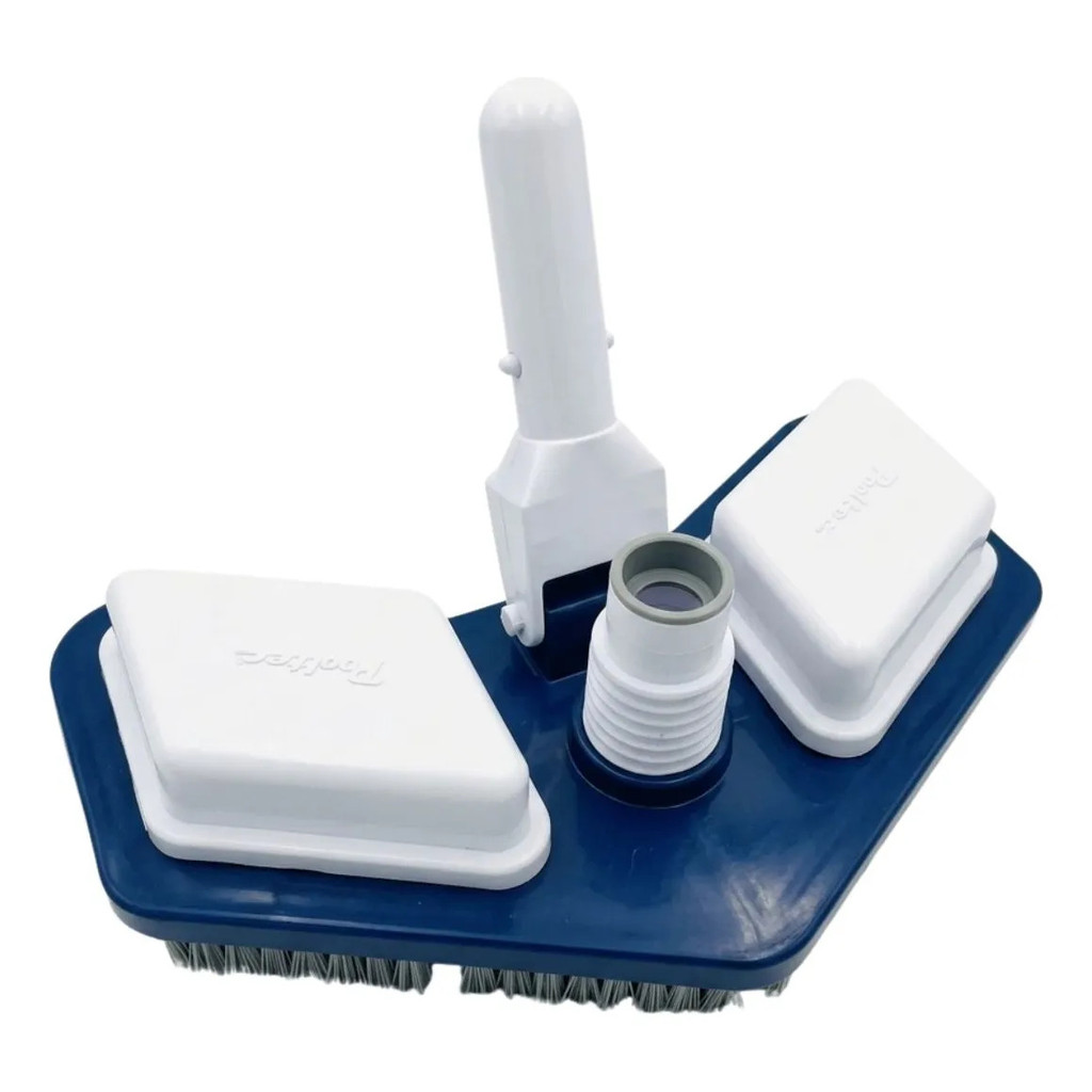 Aspirador para Piscina Asa Delta Super com Escova Pooltec 32mm em ABS para Fibra Vinil e Alvenaria em Oferta na Shopee