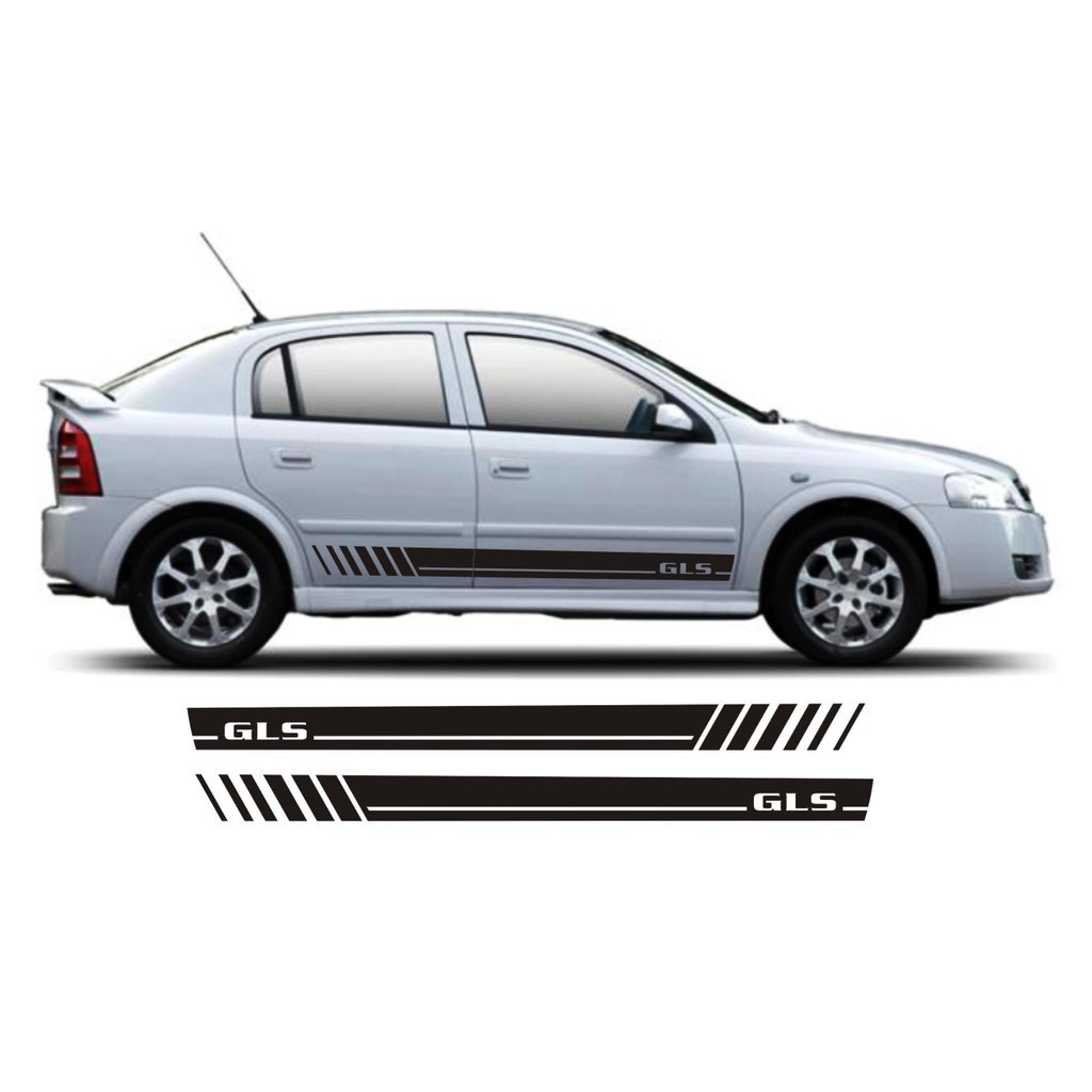 Adesivo Lateral para Astra GLS1 Chevrolet  Faixa Adesiva Colante Fita GM