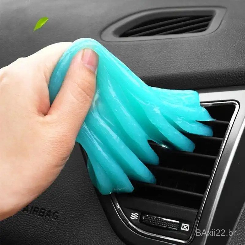 Car Vent Dust Cleaning Gel, Universal Slime Cleaner for Car Vent Dashboard & Air Outlet, Reusable Car Interior Dust Clea
