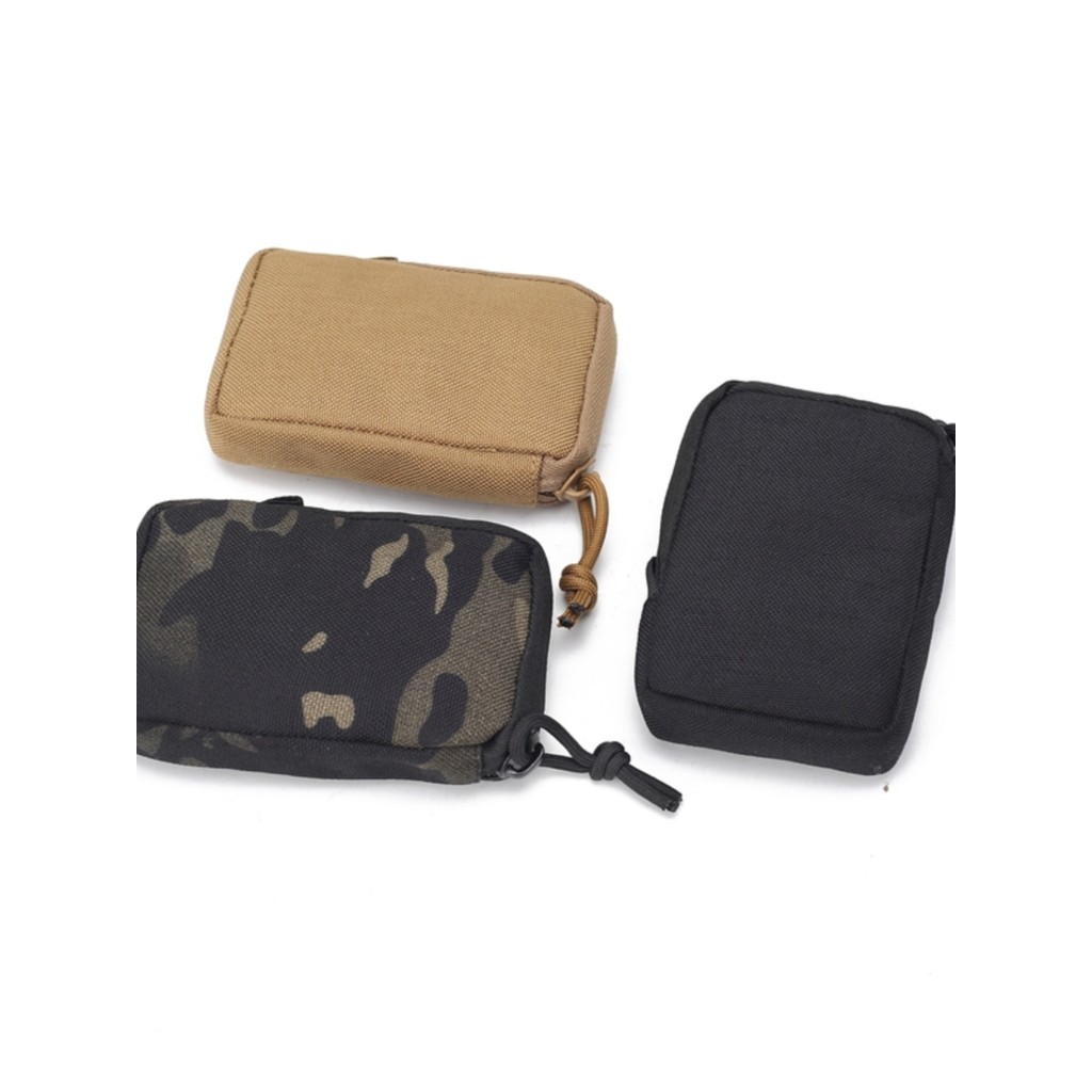 Carteira caso chave mini pequeno caso chave caso de cartão das mulheres dos homens ao ar livre tático mini multifunciona