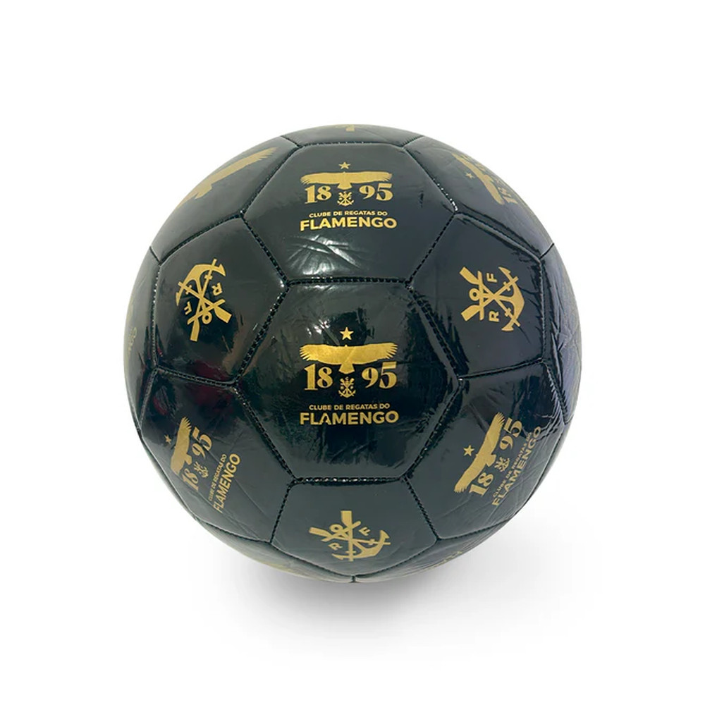 Bola De Futebol Campo Sport Bel Flamengo Time Licenciada Tam5