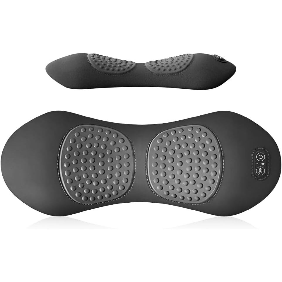 Massageador de Costas 3 em 1, Massageador de Terapia para Costas e Ombros, Massageador Elétrico para Ciática com Calor,