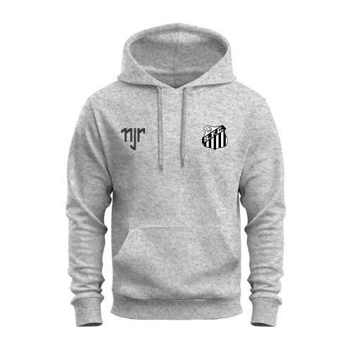 Moletom do Santos Confortável Blusa de Frio do Menino Ney NJR 100% Algodão Blusa Moletom Canguru Flanelado