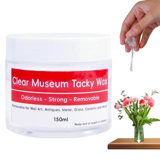 Arte Artesanato Exibição Museu Cera Gel 150ml Inodoro Removível Claro Exposição Fixação Putty Coleção Decoração alpilyn3