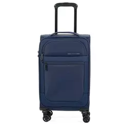 Mala de Bordo 10 kg Poliéster 4 Rodas Edimburgo Azul