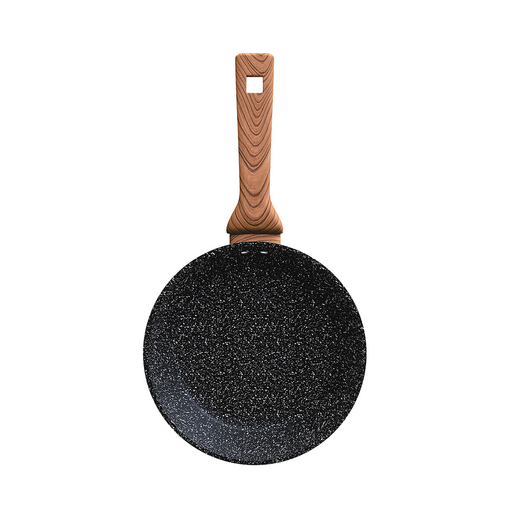 Imagem Frigideira Wooden 20cm 5 Camadas Antiaderente Alta Durabilidade Color Stone