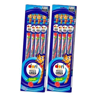 Kit 02 Pescoço Girafa Framboesa Dori Display 30 X 30 G em Oferta na Shopee