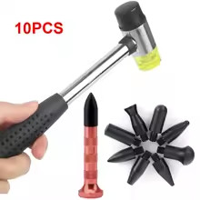 Martelinho De Ouro Kit 9 Pinos Rebatedor Ponteira Martelo em Oferta na Shopee