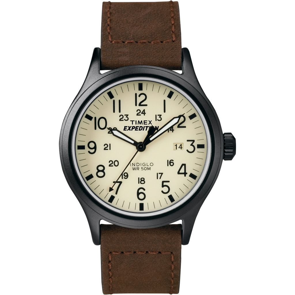 Relógio Timex Expedition Scout 40mm com Pulseira de Couro