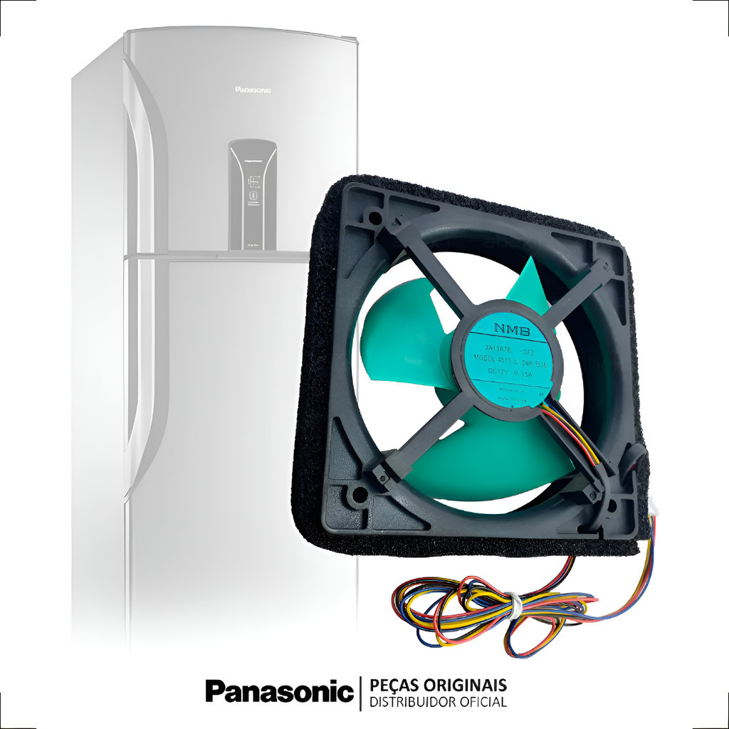 Cooler Ventilador Interno Para Geladeira Panasonic Original