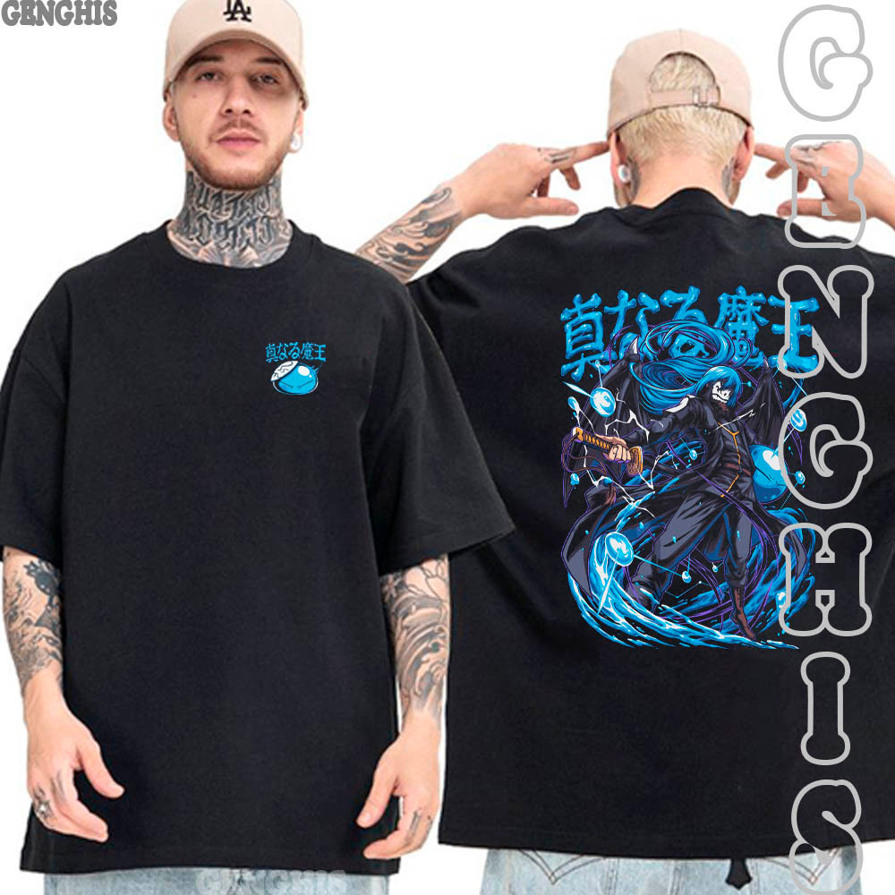 Camiseta That Time I Got Reincarnated As A Slime Anime Camiseta Basica e Oversized Algodão