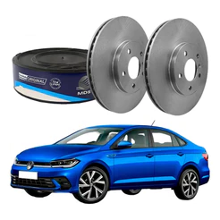 Disco Freio Dianteiro Mds Vw Virtus 1.0 Tsi 2023 A 2024