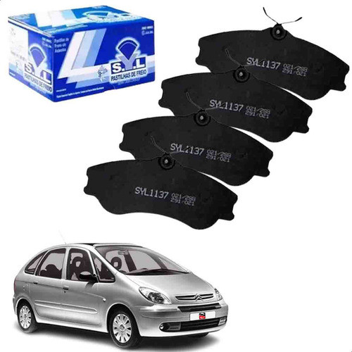 Pastilha De Freio Dianteira Citroen Ax Xsara Picasso 206 207