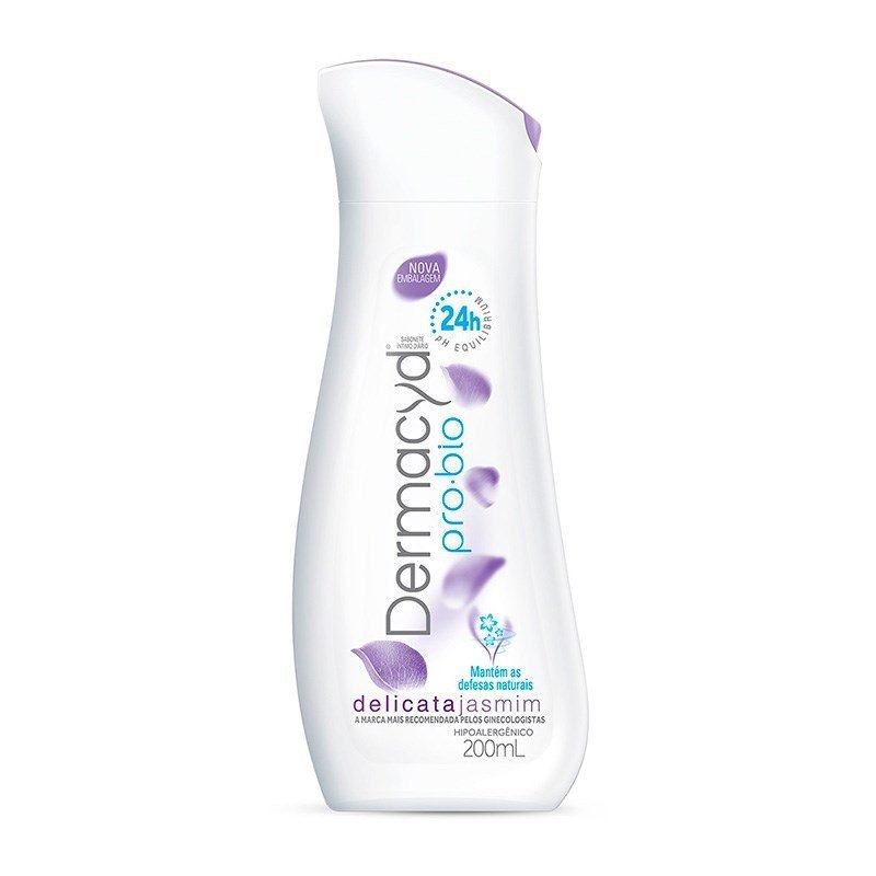 Sabonete Líquido Íntimo Dermacyd  Delicata 200 ml