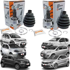 Par Homocinetica 21x22 Fiat Argo Palio Mobi Uno 2010/2022...