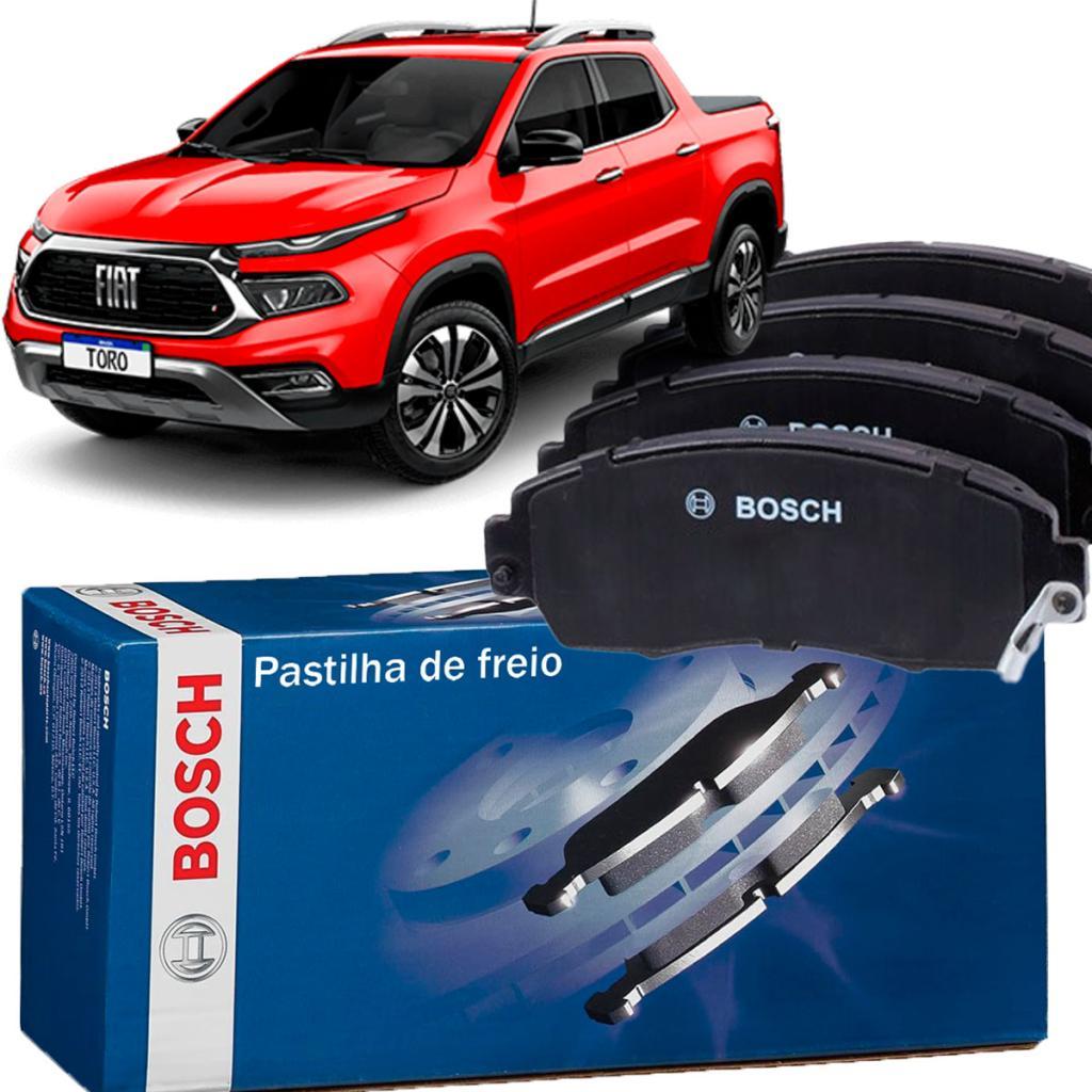 Kit Pastilha de Freio Original Bosch Dianteira para Fiat Toro Flex Diesel 2016 Em Diante em Oferta na Shopee
