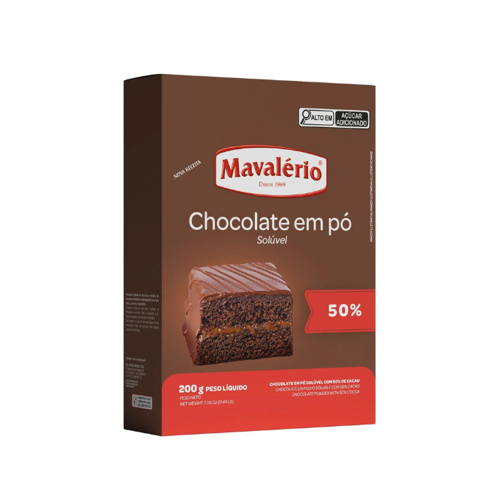 Mavalerio Chocolate 50% Cacau | BuscaProdutos