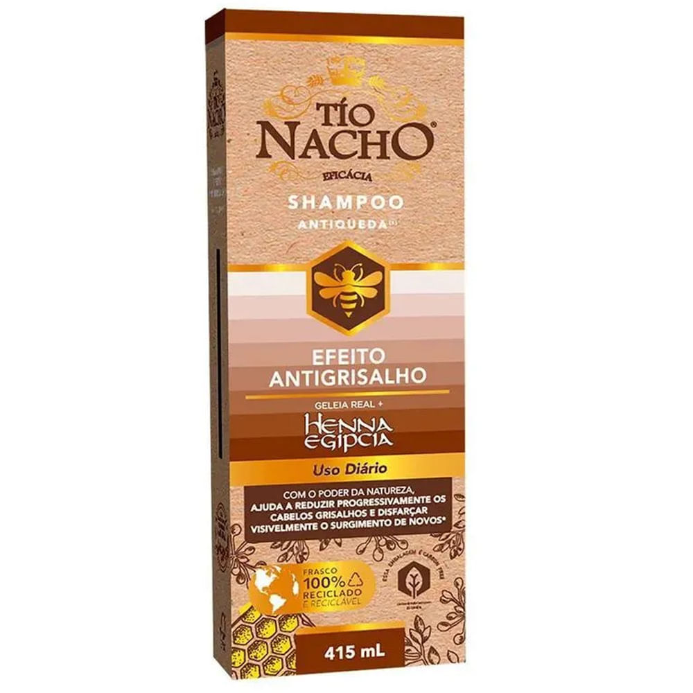 Condicionador Tío Nacho Antiqueda Efeito Antigrisalho 415ml