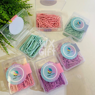Clips para Papel Cores Pastéis  - Interponte / WX Gift em Oferta na Shopee
